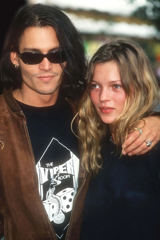 Johnny Deppas ir Kate Moss / Scanpix nuotr.