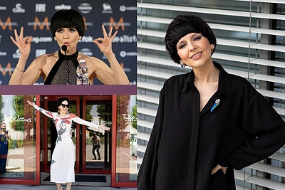 Sentimentus „Eurovizijai“ jaučianti Monika Liu – apie L.Pausini ir Mikos komplimentus bei serbės dovaną