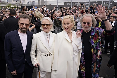 Grupės ABBA šou Londone premjera / „Scanpix“ nuotr.