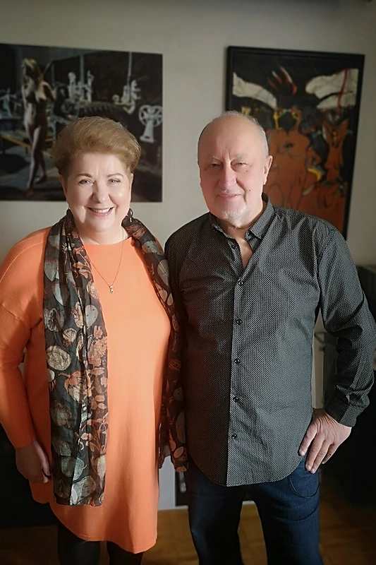 Romualdas Požerskis ir Larisa Kalpokaitė