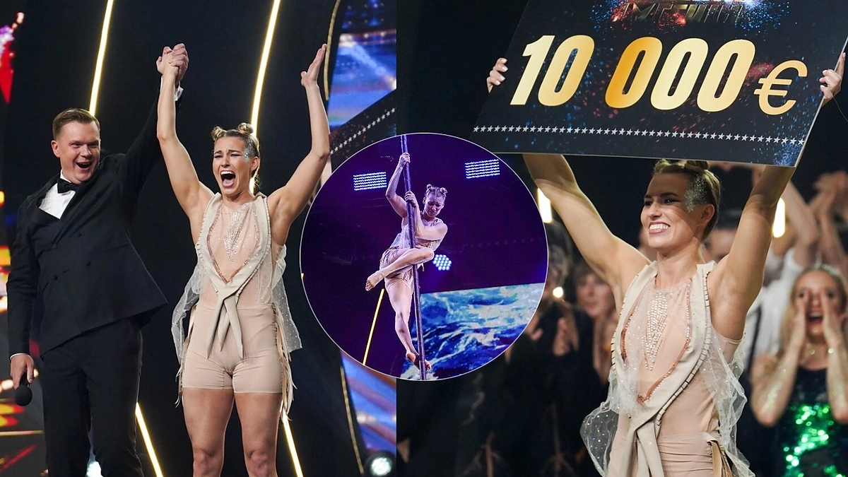 „Lietuvos talentų“ nugalėtoja Vaida Aleksandravičiūtė / Mato Baranausko nuotr.