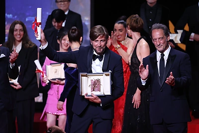 Rubenas Ostlundas pelnė Kanų „Auksinę palmės šakelę“ / Scanpix nuotr.