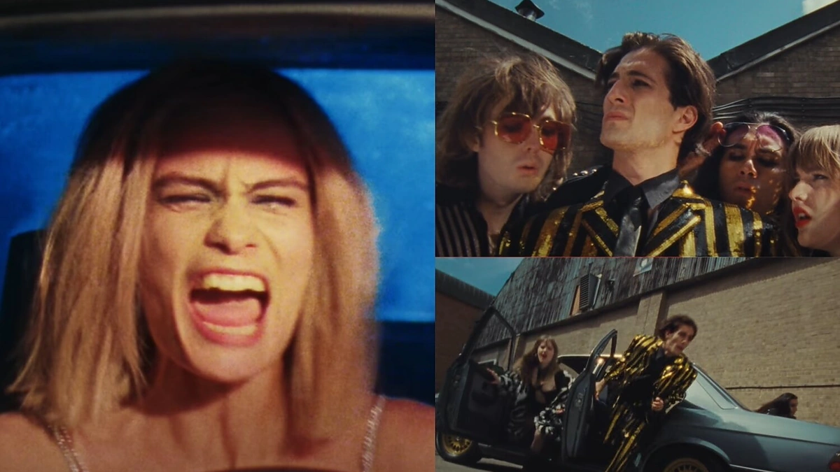 Dainos „Supermodel“ vaizdo klipo kadrai