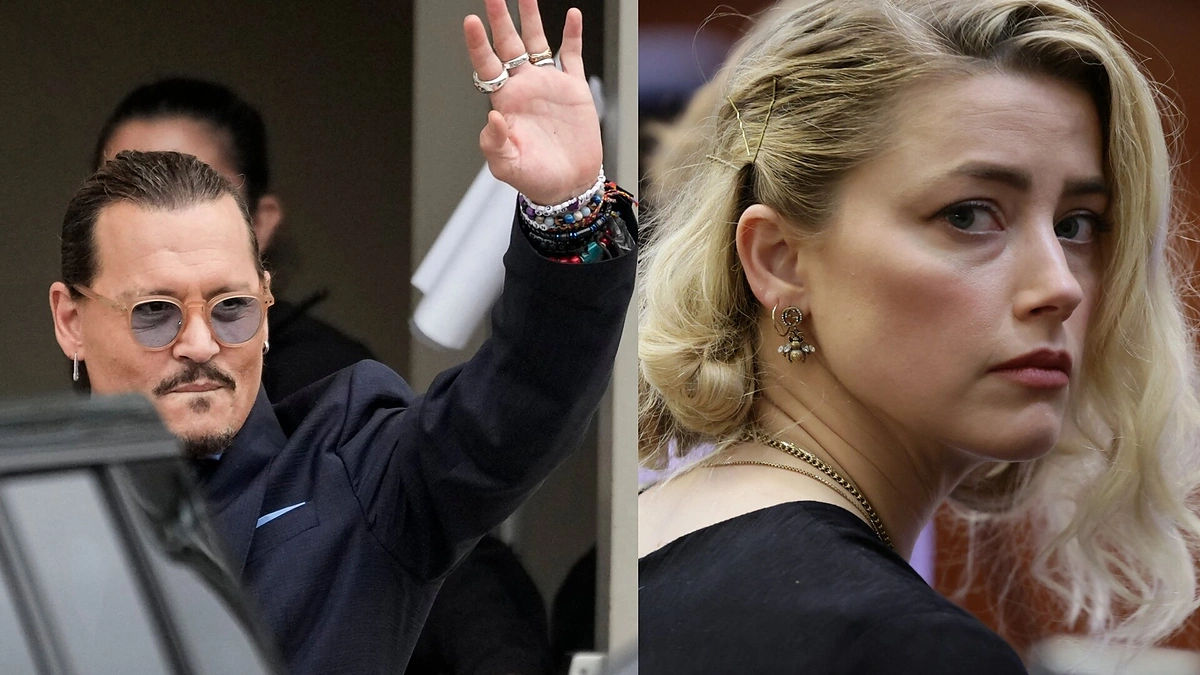 Johnny Deppas ir Amber Heard / „Scanpix“ nuotr.