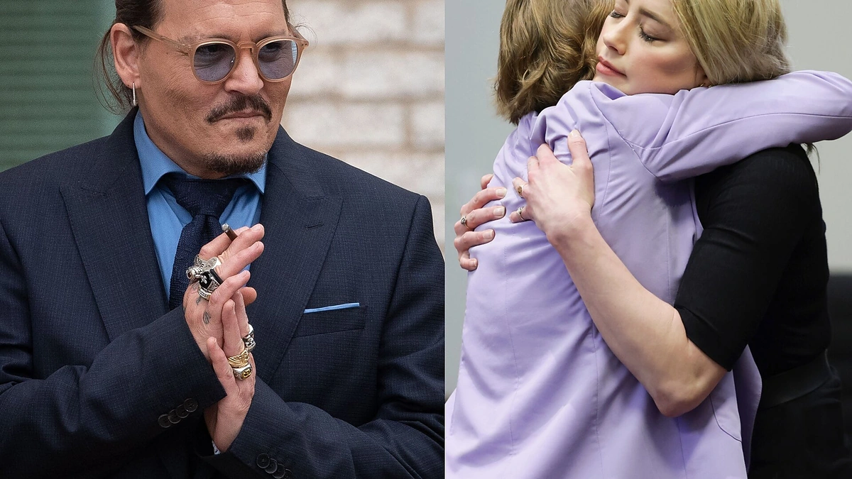 Johnny Deppas ir Amber Heard / „Scanpix“ nuotr.