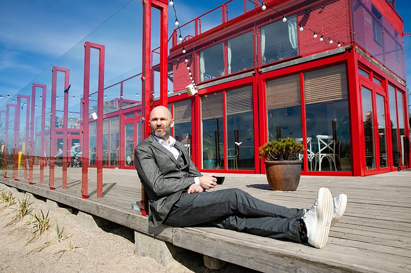 Robertas Petrauskas Klaipėdoje / Teodoro Biliūno / BNS nuotr.