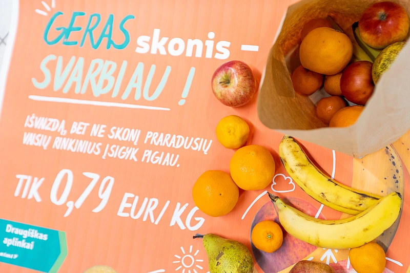 Vaisių rinkinio turinys / Rimi nuotr.