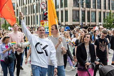 „Baltic Pride“ eitynės / Pauliaus Peleckio nuotr.