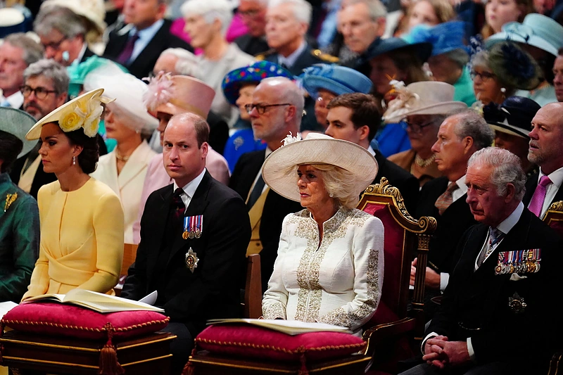 Pamaldos Londone už platininį valdymo jubiliejų mininčią Elizabeth II / „Scanpix“ nuotr.