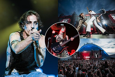 Vilniuje nugriaudėjo italų žvaigždžių „Måneskin“ koncertas: minią džiugino ir hitais, ir netikėtumais