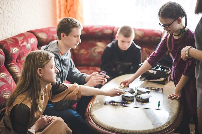 Onos Jogienės globojami vaikai iš Šilutės / FotoPlunksna nuotr.