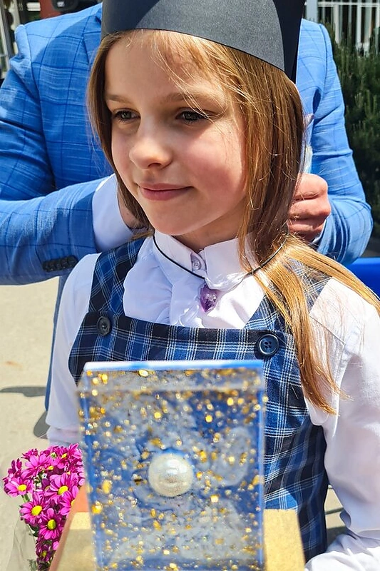 Andriaus Rimiškio dukra Lėja / Asmeninio albumo nuotr.