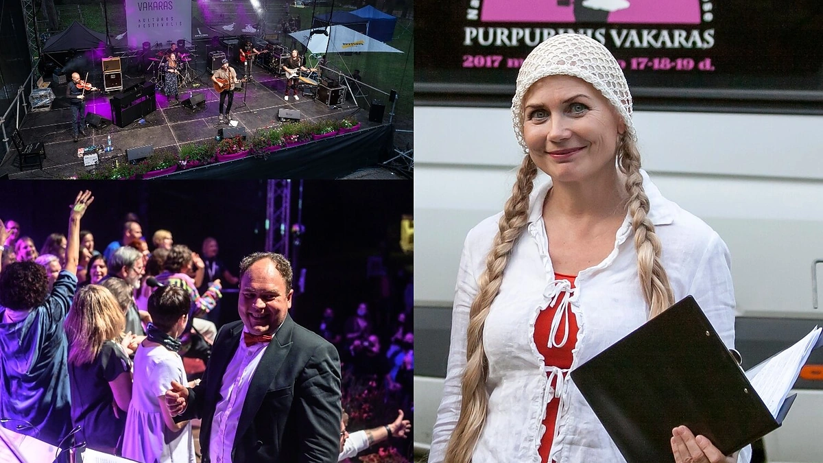 Festivalis „Purpurinis vakaras“ ir Ilona Balsytė / V.Skaraičio ir R.Bagočiūno nuotr
