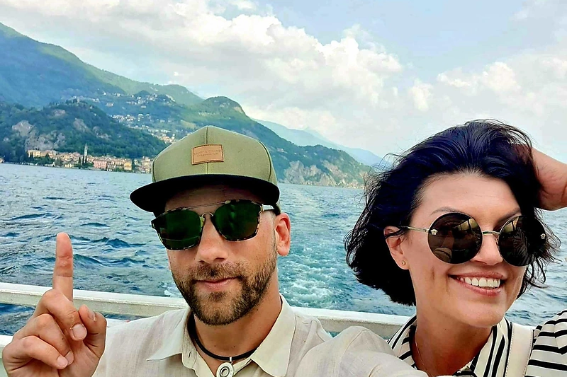 Dovilės ir Žygimanto Stakėnų atostogos Italijoje / Asmeninio albumo nuotr.