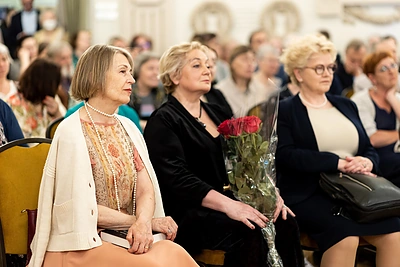 Pianistės Mūzos Rubackytės autobiografijos „Gimusi po fortepijonu“ pristatymas / Žygimanto Gedvilos nuotr.