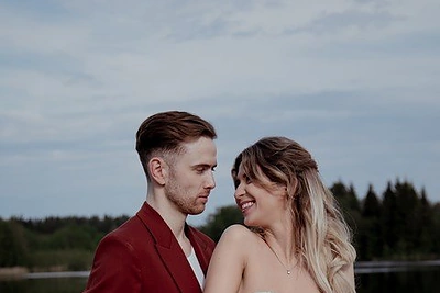 Deimantės Rudžinskaitės ir Tomo Ivanausko vestuvių akimirka / Evelinos Rastenytės ir Ievos Morkūnaitės nuotr.