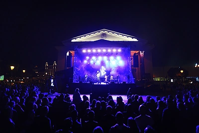 Koncerto akimirka / Dainiaus Čėplos ir Leonardo Borotinsko nuotr.