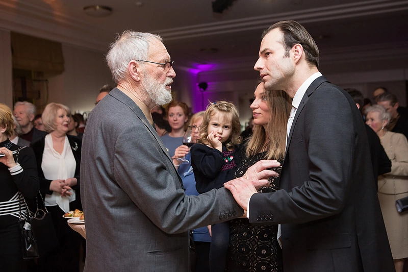 Regimantas Adomaitis ir jo sūnus Gediminas Adomaitis / G.Skaraitienės nuotr.