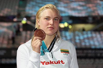 „Auksinė žuvelė“ Rūta Meilutytė pasaulio čempionate iškovojo bronzos medalį