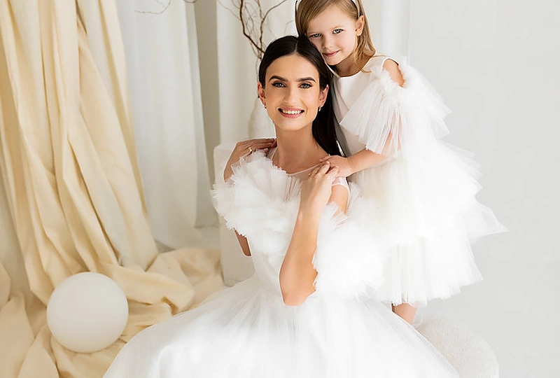 Agnė Juškienė su dukra Eva / Karolinos Funkienės nuotr.