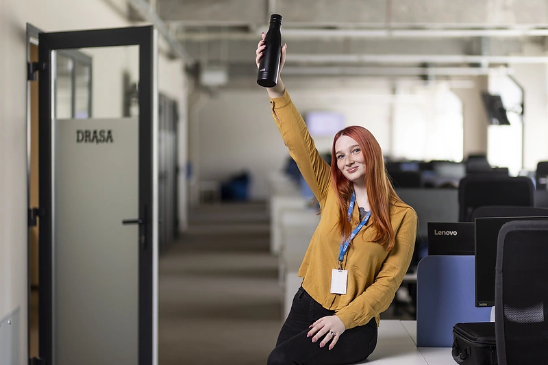 Rita Biraitė, „Tele2“ Jaunesnioji klientų aptarnavimo konsultantė / Tele2 nuotr.