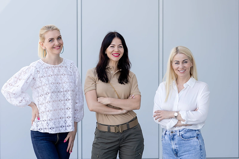 Rūta Ščiogolevaitė, Vaida Genytė ir Aistė Pilvelytė / Lukas Balandis / BNS nuotr.