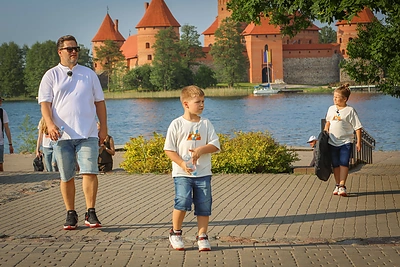 Merūno ir Erikos Vitulskių šeima / Justino Pūkio, fotomiracle.com nuotr.