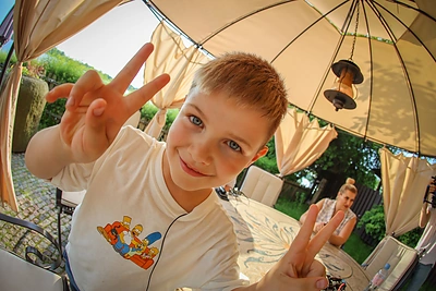 Merūno ir Erikos Vitulskių šeima / Justino Pūkio, fotomiracle.com nuotr.