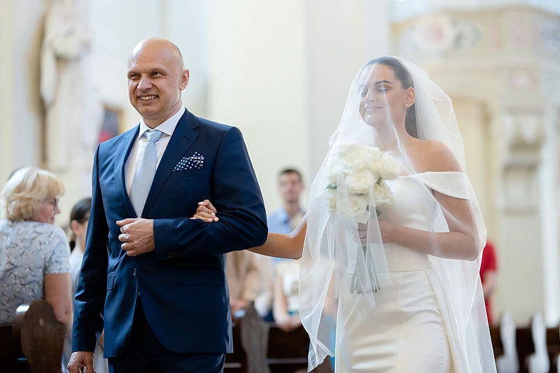 Tado Rinkūno ir Dominykos Vaiginytės vestuvės / Lukas Balandis / BNS nuotr.