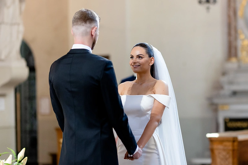 Tado Rinkūno ir Dominykos Vaiginytės vestuvės / Lukas Balandis / BNS nuotr.