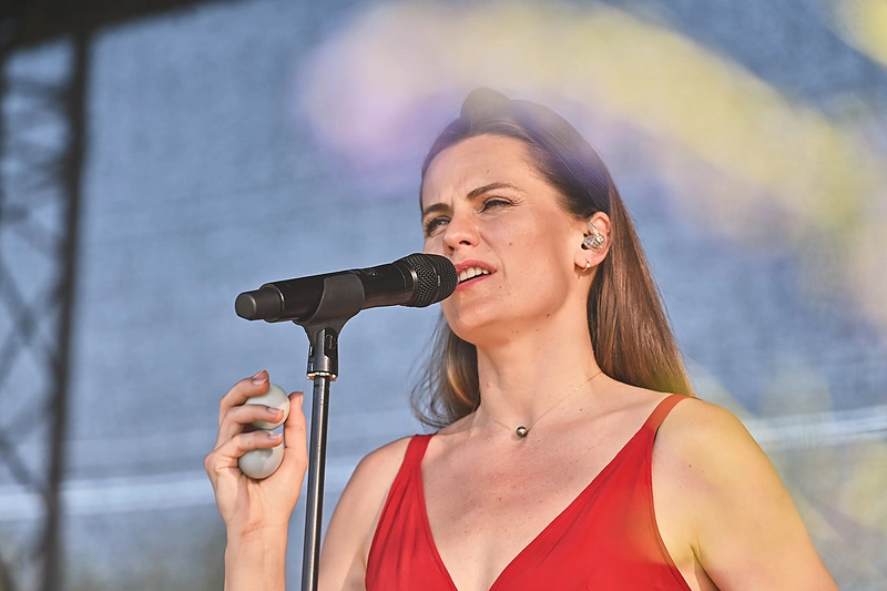 Jurgos Šeduikytės koncertas Levandų ūkyje / Gedimino Gražio nuotr.