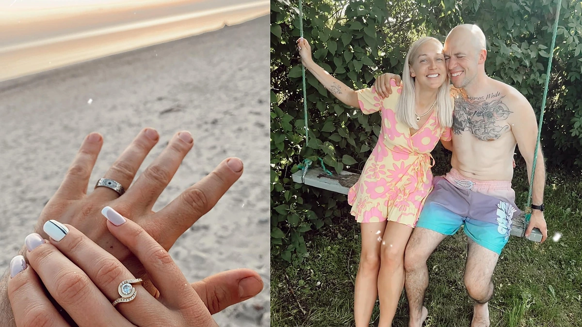 Indrė Stonkuvienė ir Vidas Bareikis / Asmeninio albumo nuotr.