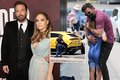 B.Afflecko sūnus sėdo už 212 tūkst. vertės Lamborghini vairo ir trenkėsi į BMW