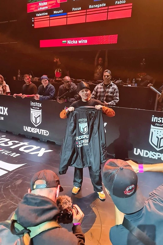 Dominika Banevič – Bgirl Nicka turnyre Londone / LSŠF nuotr.