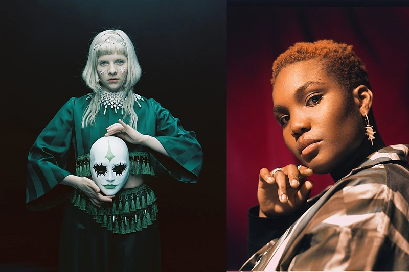 Arlo Parks ir AURORA / Organizatorių nuotr.