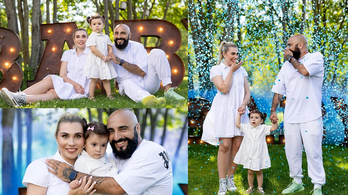 Sezzy ir Paula Poderytė su dukra Alisa / Luko Balandžio nuotr.