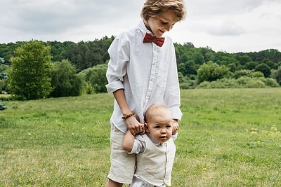 Aušros ir Ramūno Difartų sūnaus Rojaus krikštynos / Loretos Kondratės nuotr.