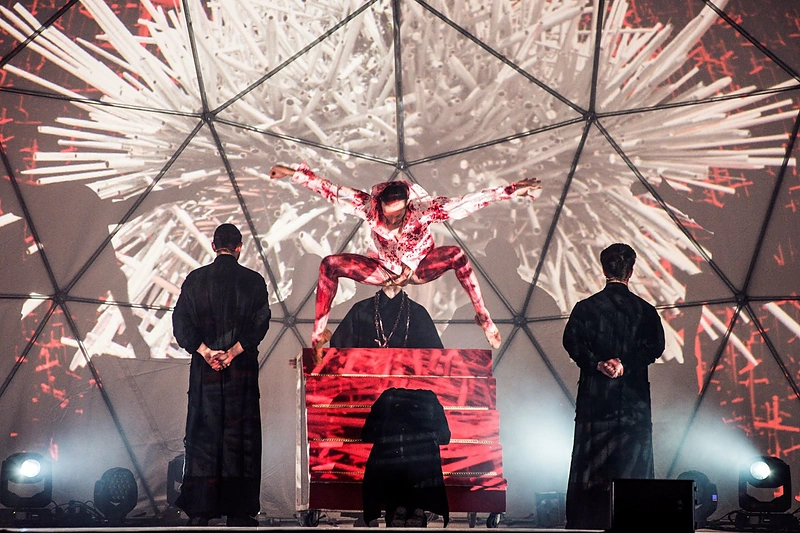 Spektaklio „Mindaugas“ akimrika / D.Matvejev nuotr.