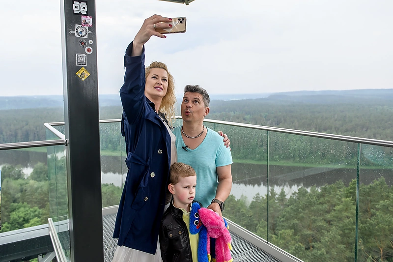 Deivio ir Renatos Norvilų šeima / Tomo Petrovskio / tomasfoto.lt nuotr.