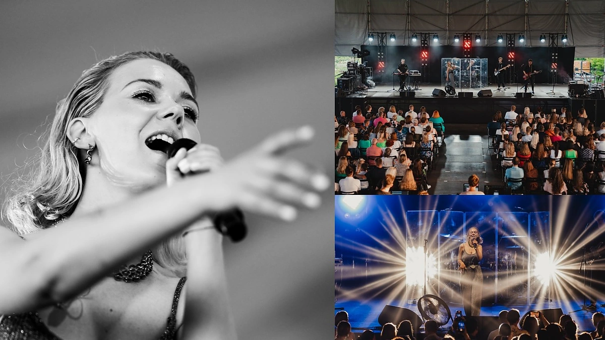 Monikos Linkytės koncertas Kaune / Manto Repeckos nuotr.