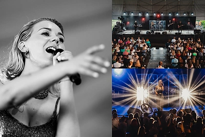 Monikos Linkytės muzikinių premjerų kupinas koncertas Kaune: neslėpė jaudulio