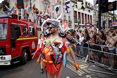 Londone – pirmojo miesto „Pride“ parado 50-osios metinės / Scanpix nuotr.