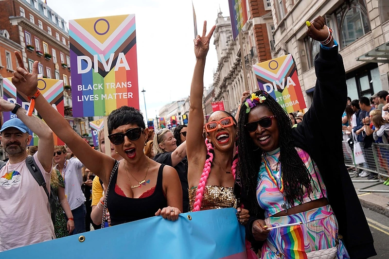 Londone – pirmojo miesto „Pride“ parado 50-osios metinės / Scanpix nuotr.