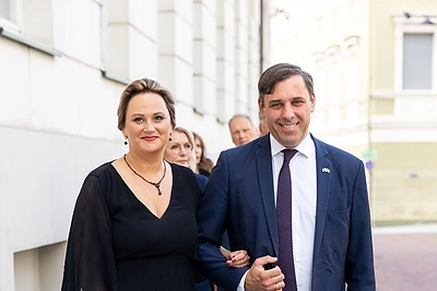 Iškilmingo Valstybės dienos minėjimo priėmimo svečiai / Irmanto Gelūno / BNS nuotr.