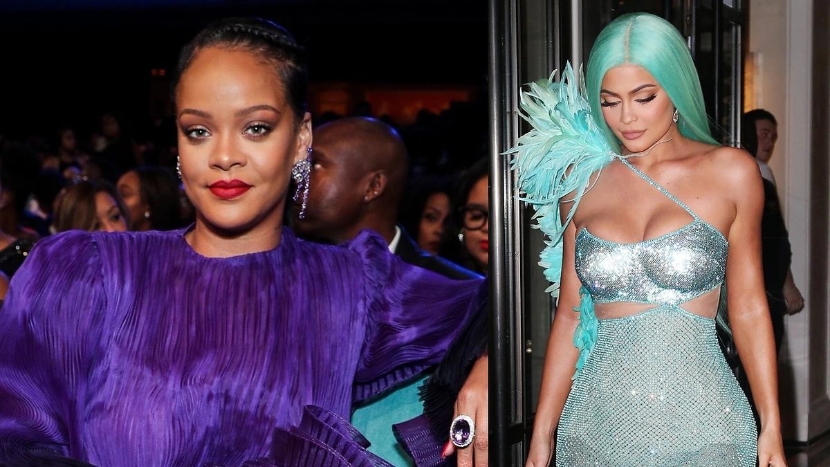 Rihanna ir Kylie Jenner / Vidapress nuotr.