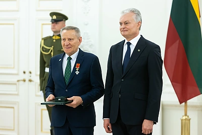 Juozas Dingelis, Gitanas Nausėda / Žygimanto Gedvilos / BNS nuotr.