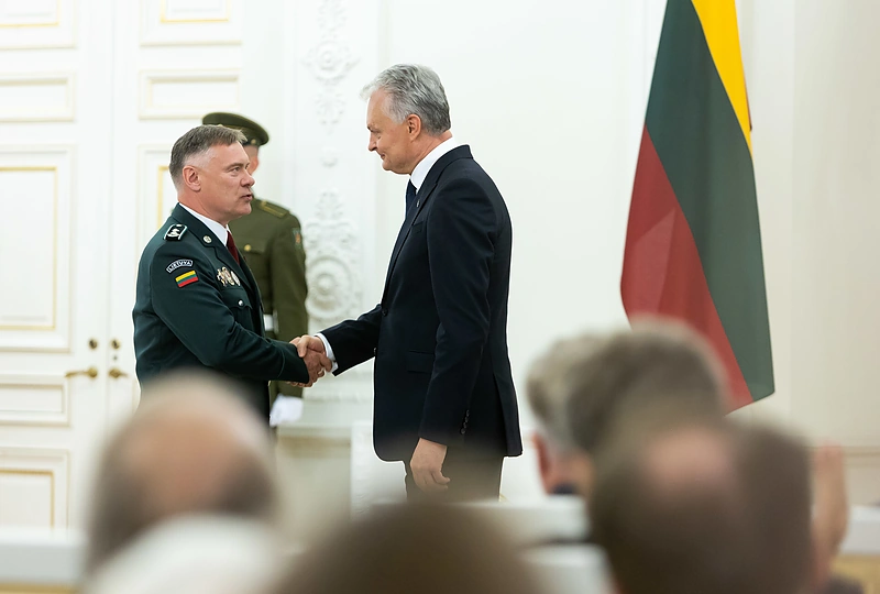 Žydrūnas Vaikasas, Gitanas Nausėda / Žygimanto Gedvilos / BNS nuotr.