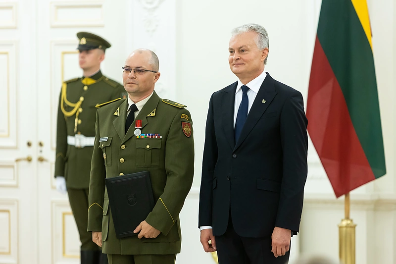 Linas Sadauskas, Gitanas Nausėda / Žygimanto Gedvilos / BNS nuotr.