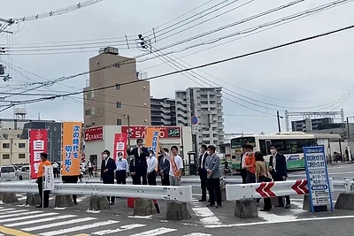 Buvęs Japonijos premjeras Shinzo Abe pašautas per politinį renginį / „Reuters“/„Scanpix“ nuotr.