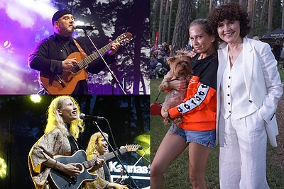 Pirmoji festivalio „Akacijų alėja‘22“ diena: žinomi atlikėjai ir Aido Giniočio pokštai